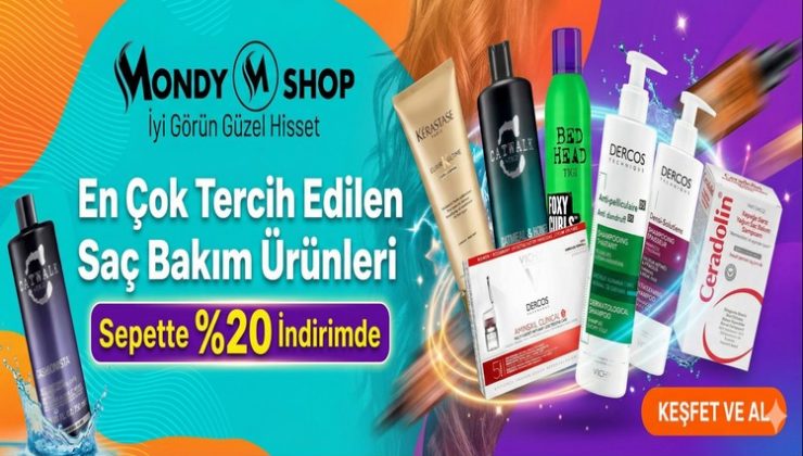 Sepette %20 İndirim Fırsatları Mondy Shop’ta Seni Bekliyor!